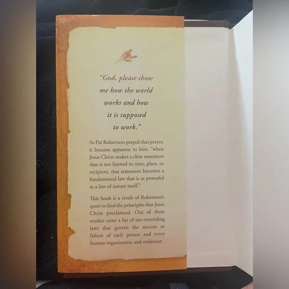 Ten Laws for Success: Keys to Win in Work, Family, and Finance 
By Pat Robertson - Picture 4 of 11